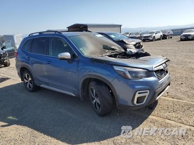 Czwarte zdjęcie samochodu z boku: 2021 SUBARU FORESTER TOURING VIN:JF2SKAXC0MH505912 - miniatura