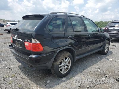 Trzecie zdjęcie samochodu z tyłu: 2004 BMW X5 3.0I VIN:5UXFA13544LU28158 - miniatura