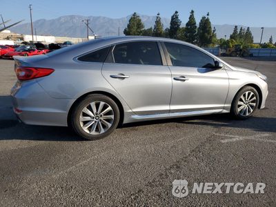 Trzecie zdjęcie samochodu z tyłu: 2017 HYUNDAI SONATA SPORT VIN:5NPE34AF6HH512769 - miniatura
