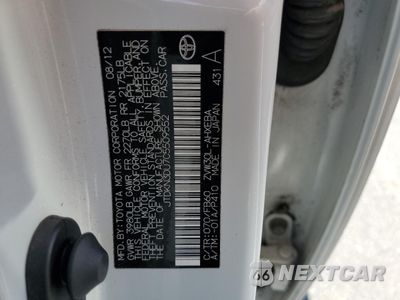 Zdjęcie 12 z 12 samochodu: 2012 TOYOTA PRIUS VIN:JTDKN3DU7C5509552 - miniatura