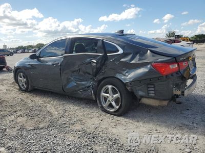Drugie zdjęcie samochodu z przodu: 2017 CHEVROLET MALIBU LS VIN:1G1ZB5ST4HF228221 - miniatura