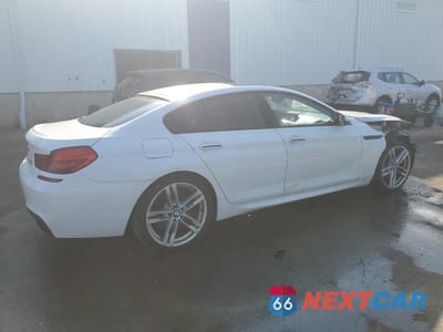Trzecie zdjęcie samochodu z tyłu: 2016 BMW 650 XI GRAN COUPE VIN:WBA6D6C51GG387634 - miniatura