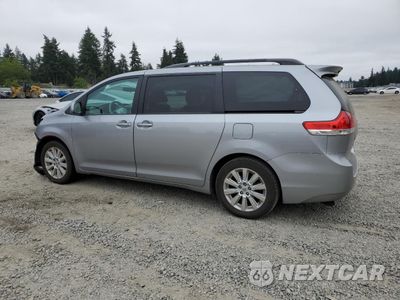 Drugie zdjęcie samochodu z przodu: 2012 TOYOTA SIENNA XLE VIN:5TDDK3DC1CS045645 - miniatura