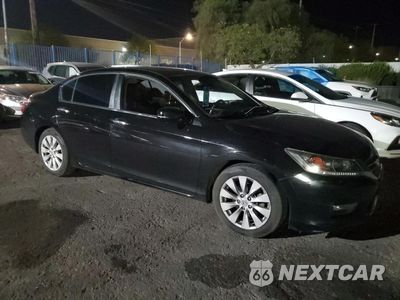 Czwarte zdjęcie samochodu z boku: 2014 HONDA ACCORD EXL VIN:1HGCR2F80EA198870 - miniatura