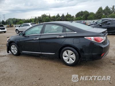 Drugie zdjęcie samochodu z przodu: 2015 HYUNDAI SONATA HYBRID VIN:KMHEC4A4XFA138987 - miniatura