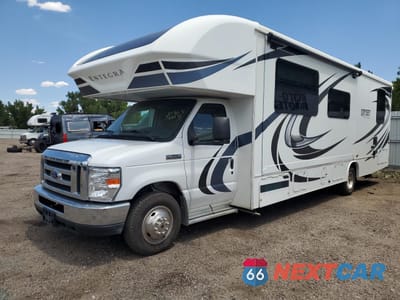 Drugie zdjęcie samochodu z przodu: 2019 FORD ECONOLINE E450 SUPER DUTY CUTAWAY VAN VIN:1FDXE4FS5KDC73412 - miniatura