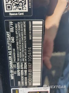 Zdjęcie 12 z 13 samochodu: 2019 MERCEDES-BENZ E 450 4MATIC VIN:WDD1J6JB1KF105494 - miniatura