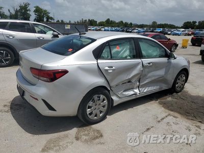 Trzecie zdjęcie samochodu z tyłu: 2022 KIA RIO LX VIN:3KPA24ADXNE457873 - miniatura