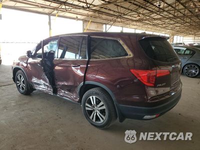 Drugie zdjęcie samochodu z przodu: 2017 HONDA PILOT EXL VIN:5FNYF5H60HB011214 - miniatura