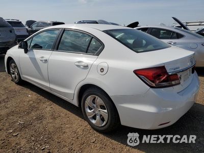 Drugie zdjęcie samochodu z przodu: 2013 HONDA CIVIC LX VIN:19XFB2F58DE045350 - miniatura