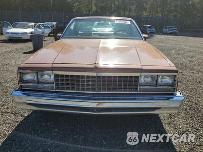 Piąte zdjęcie samochodu w środku: 1985 CHEVROLET EL CAMINO VIN:3GCCW80H7FS912139 - miniatura