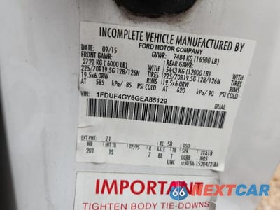Zdjęcie 13 z 13 samochodu: 2016 FORD F-450 SD - REFRIGERATOR TRUCK *** PRIOR FLEET *** VIN:1FDUF4GY6GEA85129 - miniatura