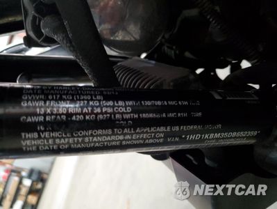 Zdjęcie 9 z 9 samochodu: 2013 HARLEY-DAVIDSON FLHX STREET GLIDE VIN:1HD1KBM35DB652359 - miniatura
