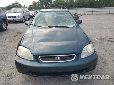 Piąte zdjęcie samochodu w środku: 1998 HONDA CIVIC LX VIN:2HGEJ6672WH597846 - miniatura
