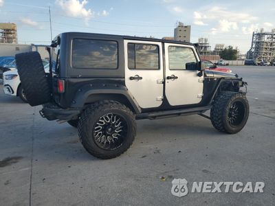 Trzecie zdjęcie samochodu z tyłu: 2013 JEEP WRANGLER UNLIMITED SPORT VIN:1C4BJWDG6DL523012 - miniatura