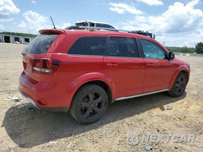 Trzecie zdjęcie samochodu z tyłu: 2020 DODGE JOURNEY CROSSROAD VIN:3C4PDCGB7LT271737 - miniatura