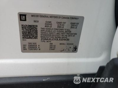 Zdjęcie 14 z 14 samochodu: 2020 CHEVROLET EQUINOX LT VIN:2GNAXLEX3L6104430 - miniatura