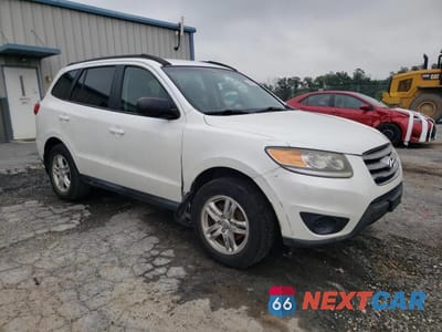 Czwarte zdjęcie samochodu z boku: 2012 HYUNDAI SANTA FE GLS VIN:5XYZG3AB7CG102141 - miniatura
