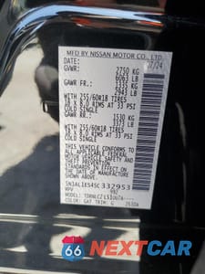 Zdjęcie 13 z 15 samochodu: 2025 INFINITI QX60 PURE VIN:5N1AL1ES4SC332953 - miniatura