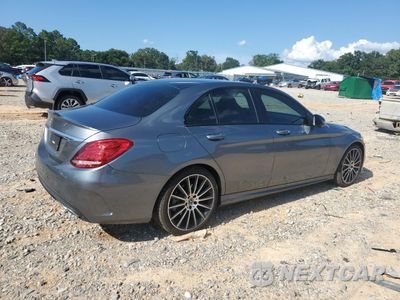 Trzecie zdjęcie samochodu z tyłu: 2018 MERCEDES-BENZ C 300 VIN:55SWF4JB3JU275699 - miniatura