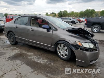 Czwarte zdjęcie samochodu z boku: 2010 HONDA CIVIC LX VIN:19XFA1F50AE063043 - miniatura