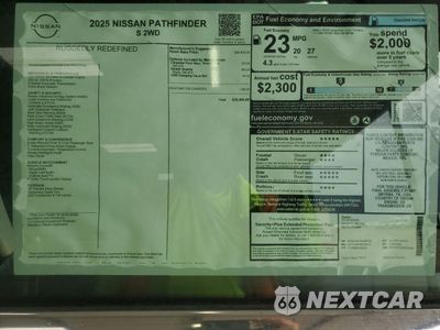 Zdjęcie 13 z 14 samochodu: 2025 NISSAN PATHFINDER S VIN:5N1DR3AA7SC264166 - miniatura