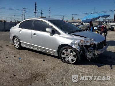 Czwarte zdjęcie samochodu z boku: 2009 HONDA CIVIC LX VIN:2HGFA16519H361151 - miniatura