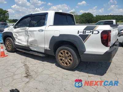 Drugie zdjęcie samochodu z przodu: 2022 HONDA RIDGELINE RTL VIN:5FPYK3F76NB022328 - miniatura