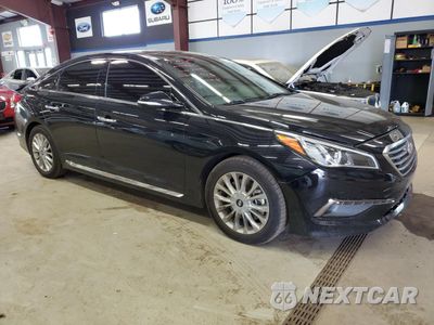 Czwarte zdjęcie samochodu z boku: 2015 HYUNDAI SONATA SPORT VIN:5NPE34AF5FH236114 - miniatura