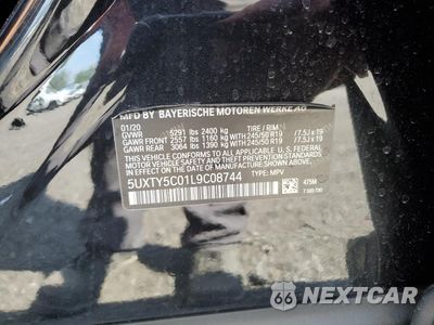 Zdjęcie 13 z 14 samochodu: 2020 BMW X3 XDRIVE30I VIN:5UXTY5C01L9C08744 - miniatura