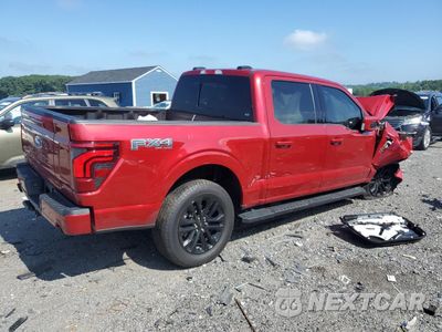 Trzecie zdjęcie samochodu z tyłu: 2024 FORD F150 LARIAT VIN:1FTFW5L89RFB27122 - miniatura