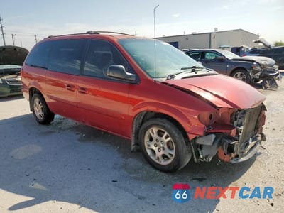 Czwarte zdjęcie samochodu z boku: 2001 DODGE GRAND CARAVAN SPORT VIN:2B8GP44G41R159132 - miniatura