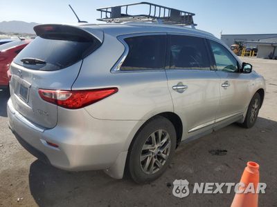 Trzecie zdjęcie samochodu z tyłu: 2014 INFINITI QX60 VIN:5N1AL0MMXEC531359 - miniatura