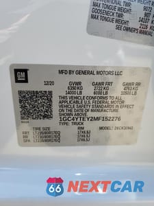 Zdjęcie 12 z 12 samochodu: 2021 CHEVROLET SILVERADO K3500 LT VIN:1GC4YTEY2MF152276 - miniatura