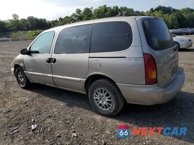 Drugie zdjęcie samochodu z przodu: 2000 NISSAN QUEST SE VIN:4N2XN11T9YD821002 - miniatura