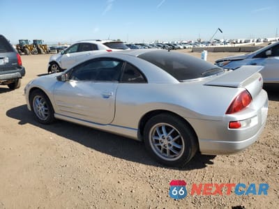 Drugie zdjęcie samochodu z przodu: 2001 MITSUBISHI ECLIPSE GT VIN:4A3AC54H61E222942 - miniatura