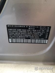 Zdjęcie 12 z 14 samochodu: 2013 VOLKSWAGEN JETTA TDI VIN:3VWLL7AJ3DM230460 - miniatura