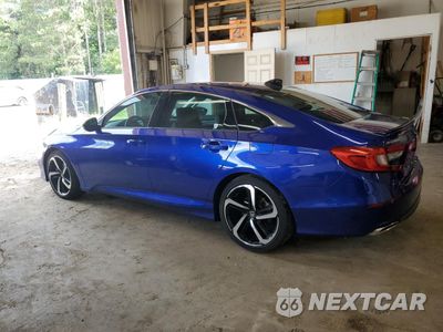 Drugie zdjęcie samochodu z przodu: 2021 HONDA ACCORD SPORT SE VIN:1HGCV1F48MA086125 - miniatura
