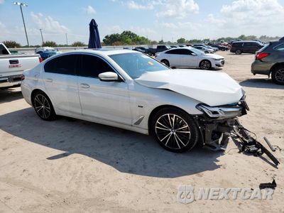 Czwarte zdjęcie samochodu z boku: 2023 BMW 530E VIN:WBA13AG05PCL84810 - miniatura