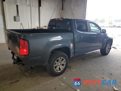 Trzecie zdjęcie samochodu z tyłu: 2020 CHEVROLET COLORADO LT LT VIN:1GCGSCEN8L1152802 - miniatura