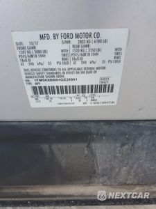 Zdjęcie 13 z 15 samochodu: 2017 FORD EXPLORER VIN:1FM5K8B80HGE28991 - miniatura