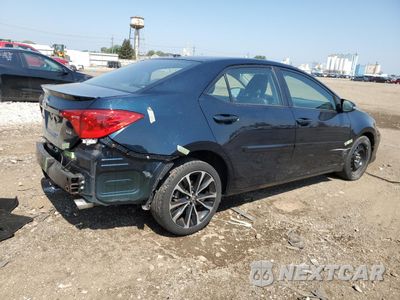 Trzecie zdjęcie samochodu z tyłu: 2019 TOYOTA COROLLA L VIN:2T1BURHE1KC192541 - miniatura