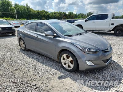 Czwarte zdjęcie samochodu z boku: 2012 HYUNDAI ELANTRA GLS VIN:5NPDH4AE3CH138800 - miniatura