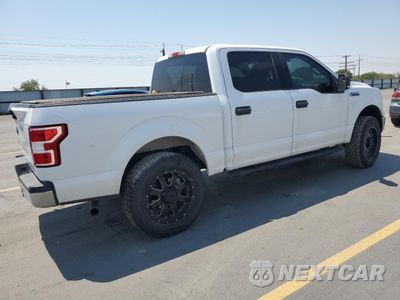 Trzecie zdjęcie samochodu z tyłu: 2018 FORD F150 SUPERCREW VIN:1FTEW1E59JKC85785 - miniatura