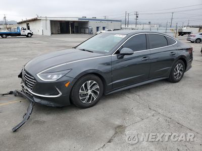 2021 HYUNDAI SONATA HYBRID KMHL24JJ6MA018049 - główne zdjęcie licytacji z USA - miniatura