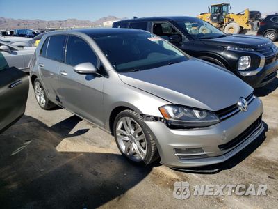 Czwarte zdjęcie samochodu z boku: 2015 VOLKSWAGEN GOLF VIN:3VW217AU3FM004952 - miniatura
