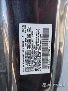 Zdjęcie 14 z 16 samochodu: 2016 HONDA ODYSSEY EXL VIN:5FNRL5H64GB107696 - miniatura