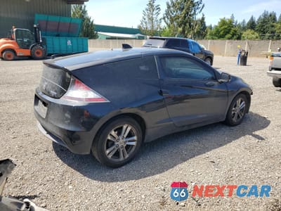 Trzecie zdjęcie samochodu z tyłu: 2012 HONDA CR-Z EX VIN:JHMZF1C64CS002739 - miniatura