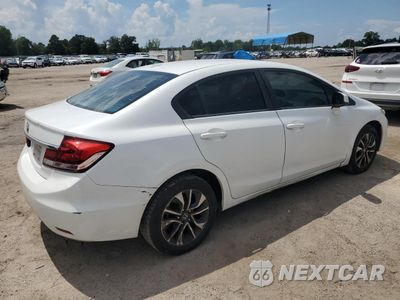 Trzecie zdjęcie samochodu z tyłu: 2013 HONDA CIVIC EXL VIN:19XFB2F93DE046103 - miniatura