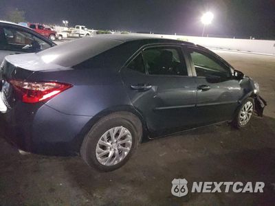 Trzecie zdjęcie samochodu z tyłu: 2019 TOYOTA COROLLA L VIN:2T1BURHE1KC230849 - miniatura
